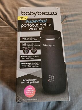 Superfast Portable Bottle Warmer — Black